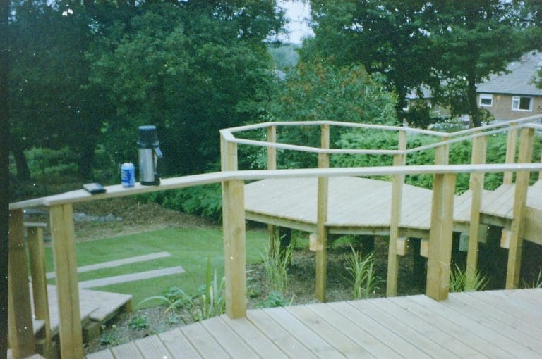 Design & Build Decking area at Leeds.